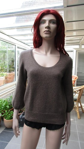 Repeat pullover braun - -,