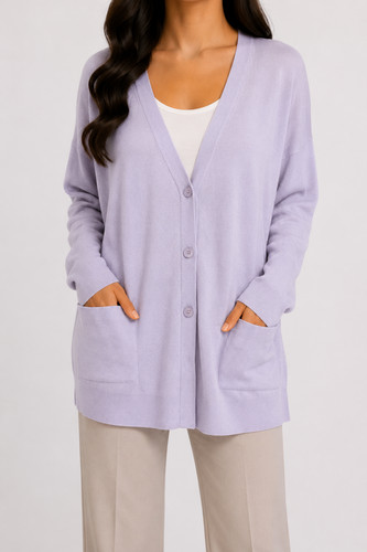 Strickjacke repeat blau - strickjacke,