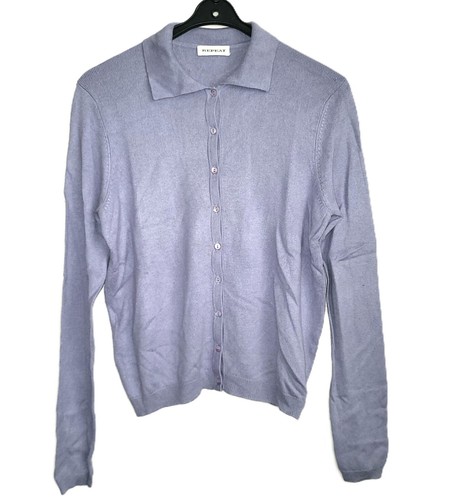 Repeat lila strickjacke - gr., 40
